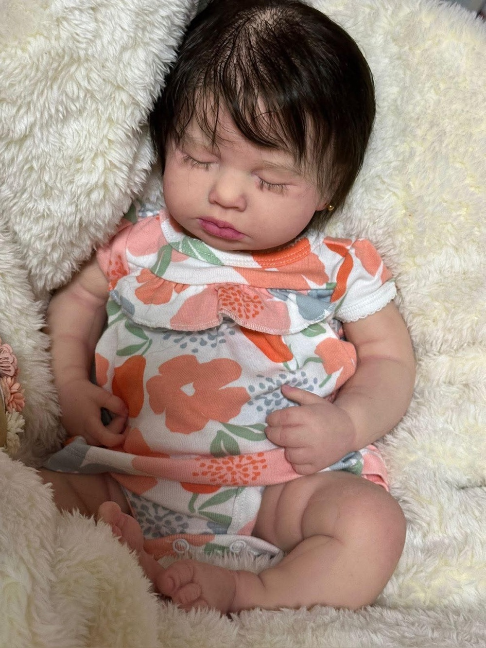 Handcrafted FULL SILICONE True Reborn Baby Doll Luxury Lifelike Newborn COA